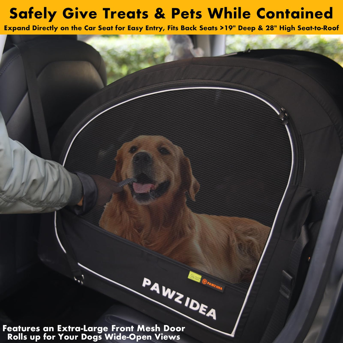 Collapsible Soft-Sided Dog Travel Crate