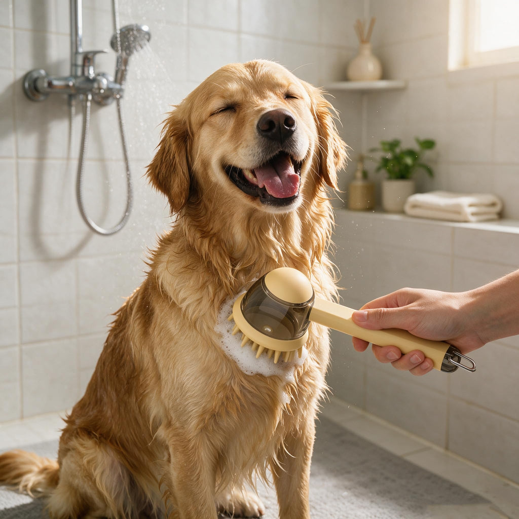 Silicone Pet Bath & Massage Brush