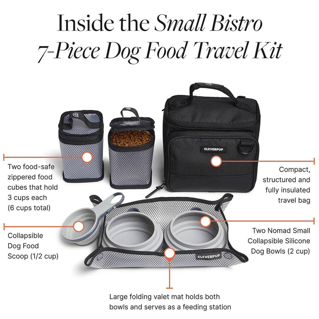 7-Piece Portable Dog Food Travel Kit
