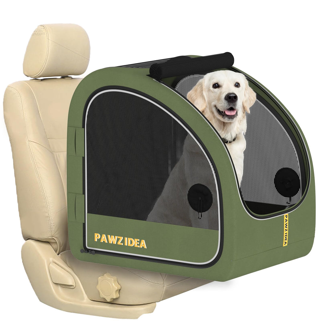 Collapsible Soft-Sided Dog Travel Crate
