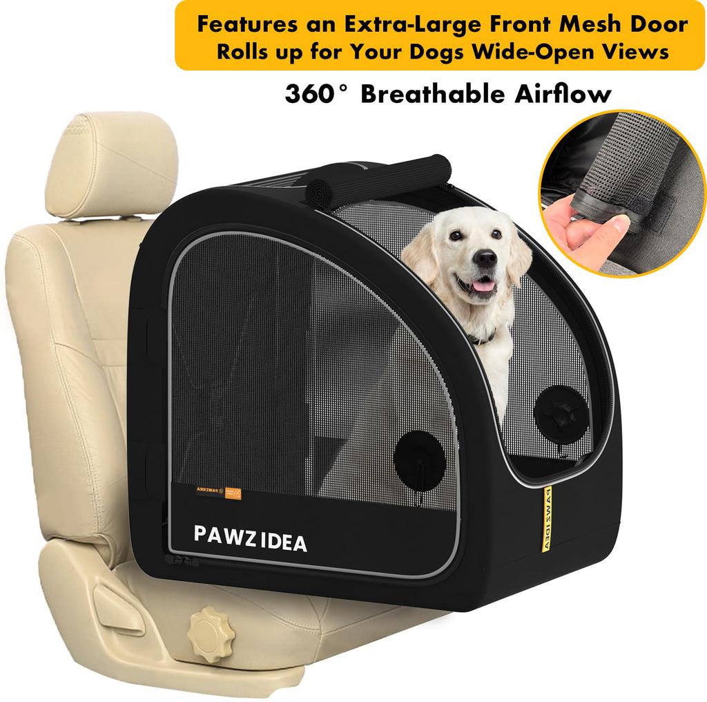 Collapsible Soft-Sided Dog Travel Crate