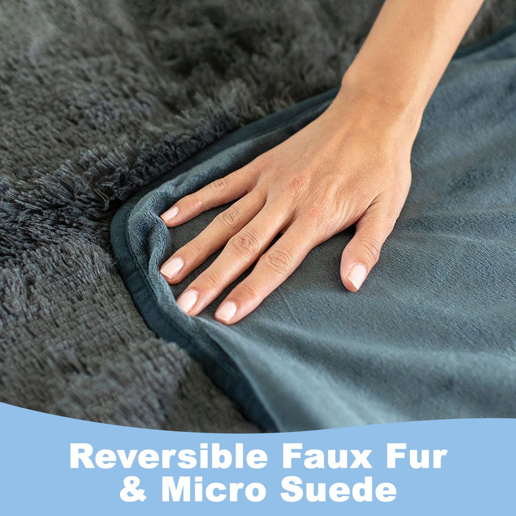 Waterproof Faux Fur Pet Throw Blanket
