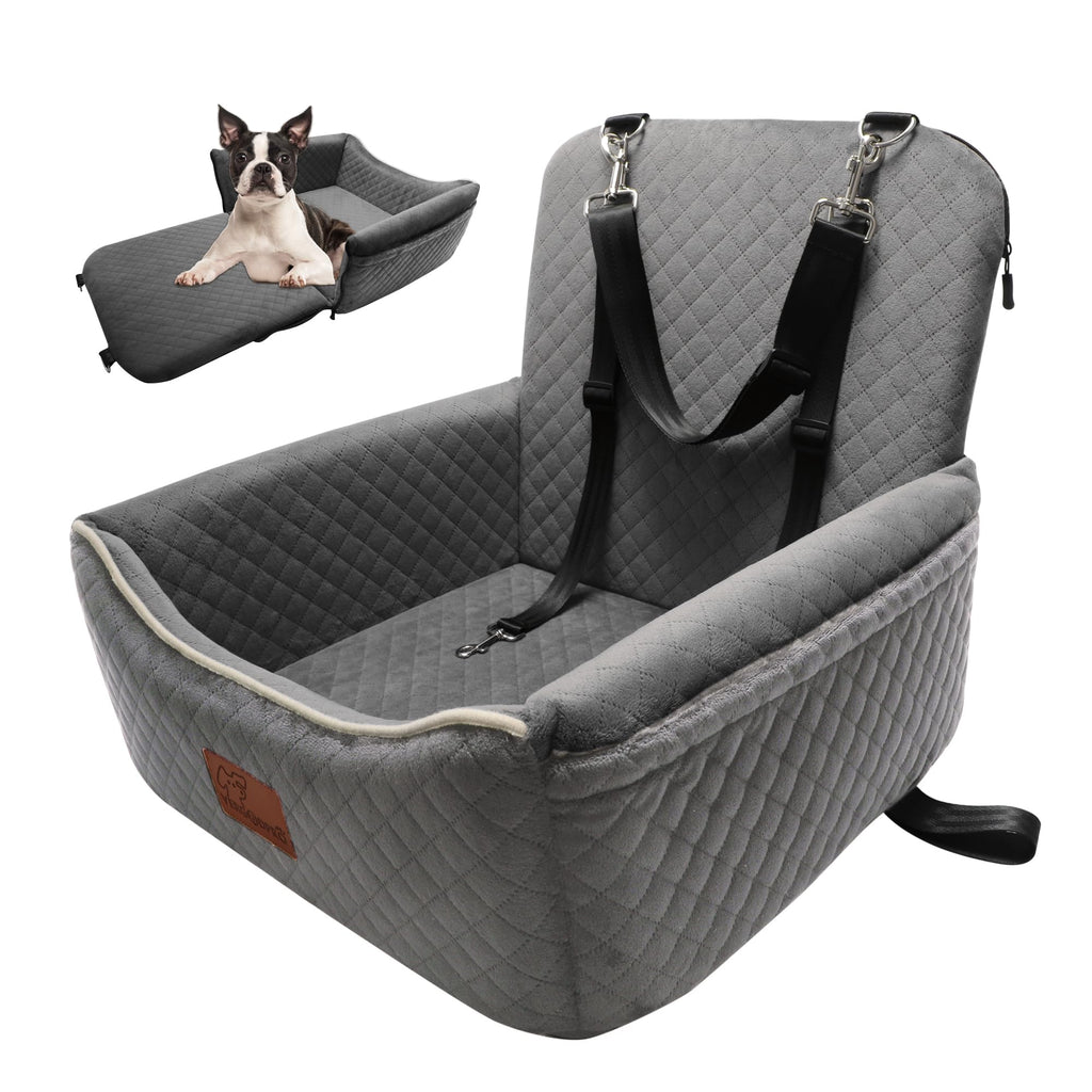 Dog Car Seat for Small Dogs&Dog Bed 2 in1