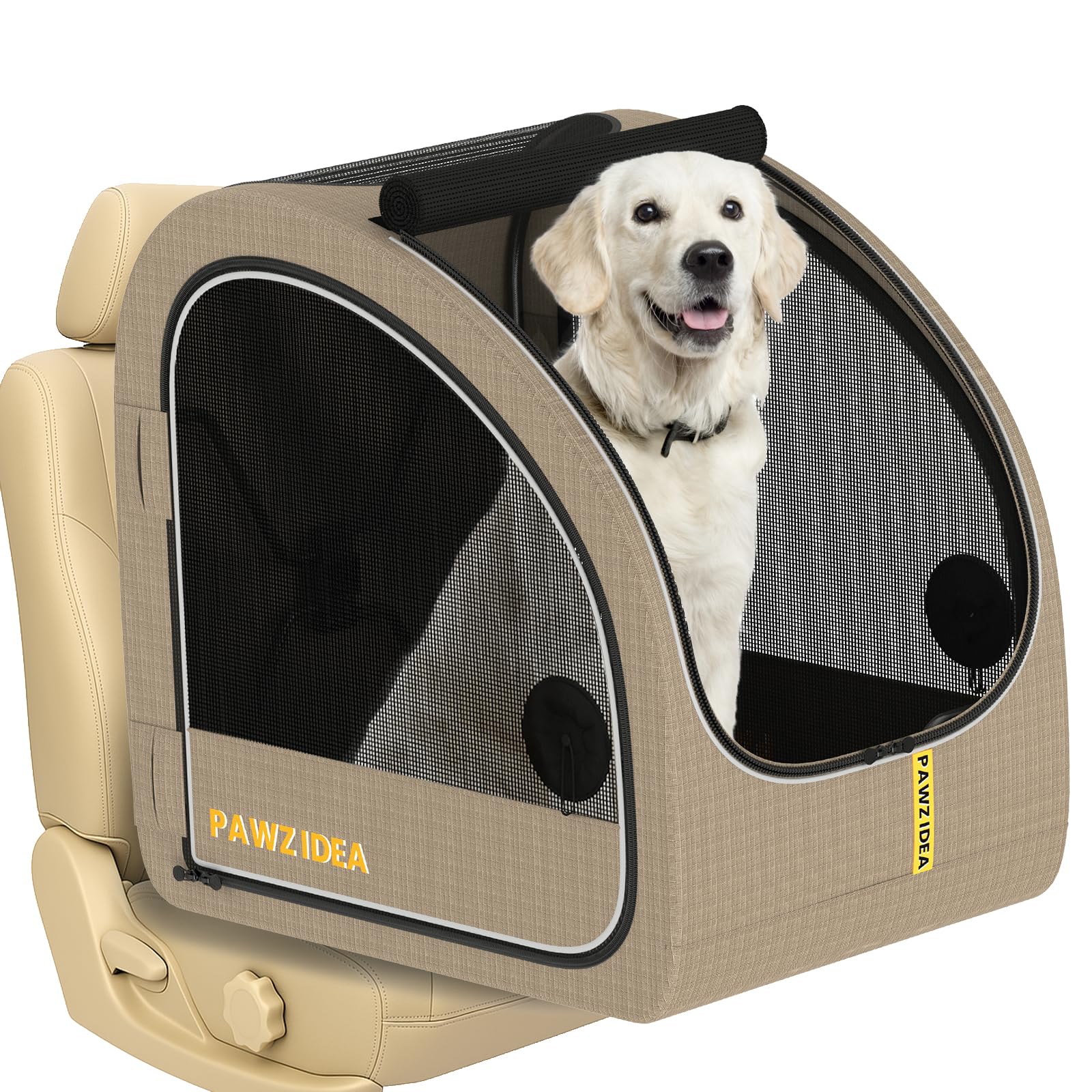 Collapsible Soft-Sided Dog Travel Crate