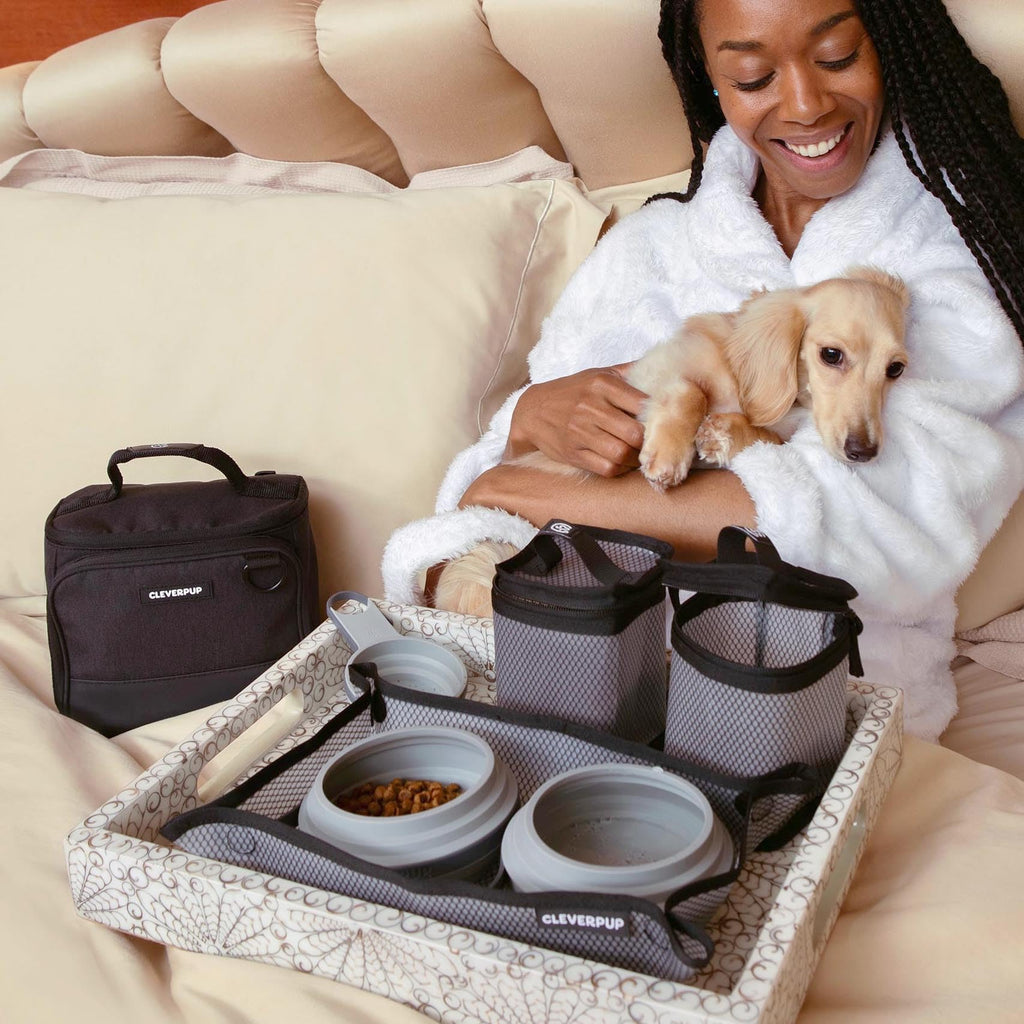 7-Piece Portable Dog Food Travel Kit